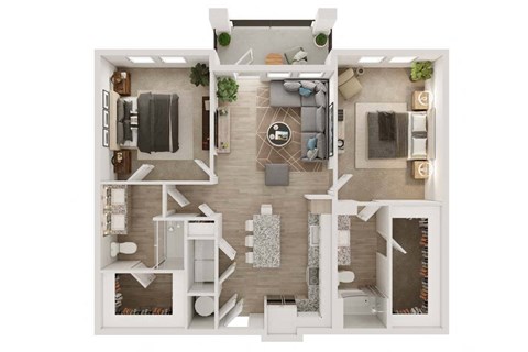 B1 Floor Plan at Livano Prosper, Prosper Texas